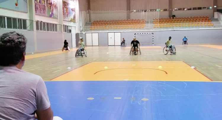 Handball Team Van Adapted from Clube Naval Setubalense