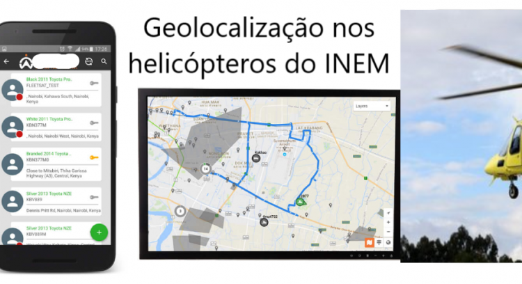 Donativo ao INEM para um sistema de geolocalização nos seus helicópteros