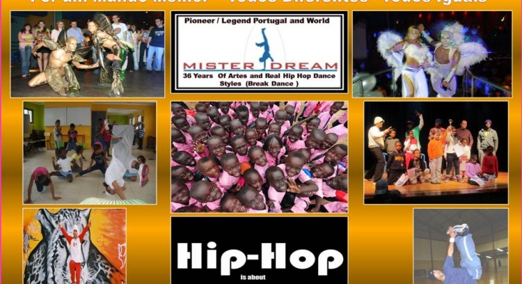 Missão Artes & Hip Hop para as Crianças Pobres de Cabo Verde com Mister Dream (36 anos Pioneiro/Lenda Artes e Hip Hop )
