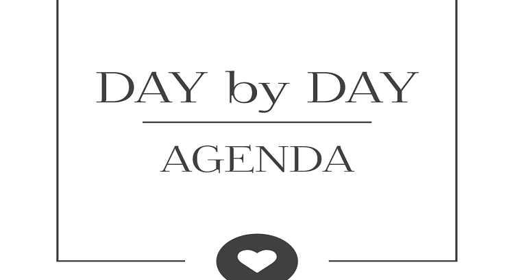 Day by Day Agenda