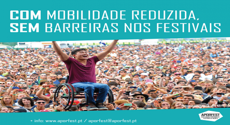 WITH Reduced Mobility, WITHOUT barriers in festivals