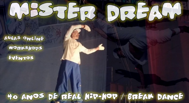 AULAS ON LINE  Hip Hop - Break Dance Crianças /Jovens/Adultos Mister Dream 