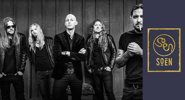 SOEN with special guests @ RCA Club – Lisbon – October 21st 2017